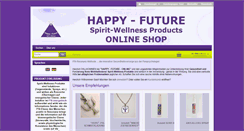 Desktop Screenshot of happy-future-shop.com